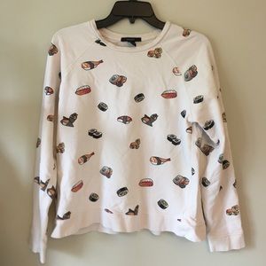 Sushi sweatshirt from F21.